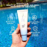 Beauty of Joseon Relief Sun Aqua Fresh - Rice + B5 SPF50+ PA++++ 50ml